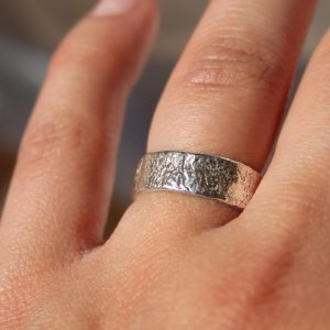 Bague Glace Givrée – Argent 925/950